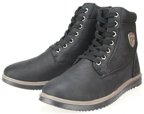 fake leather shoes for men|synthetic leather boots.